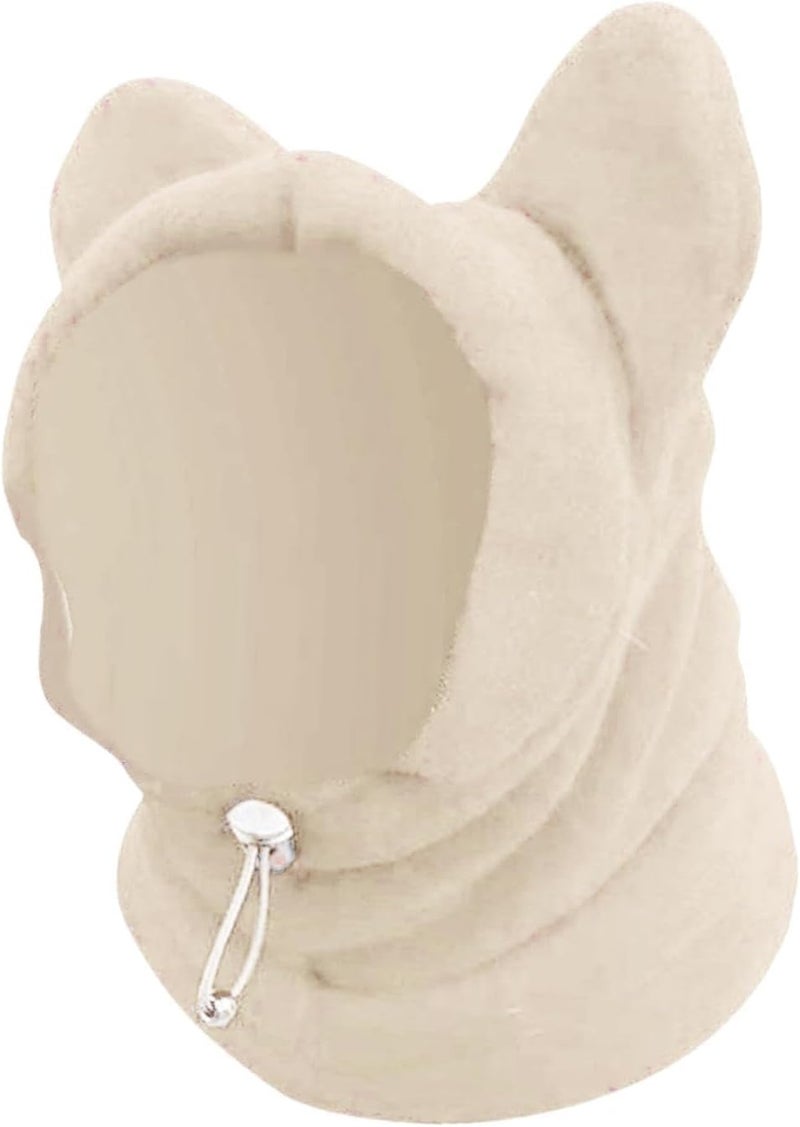 Leefasy Dog Winter Hat Dogs Ears Cover Thickened Soft Earmuffs Ears Wrap for Puppy Pets Small, Medium, Large Dogs Small Animal Camping, S - Image 2